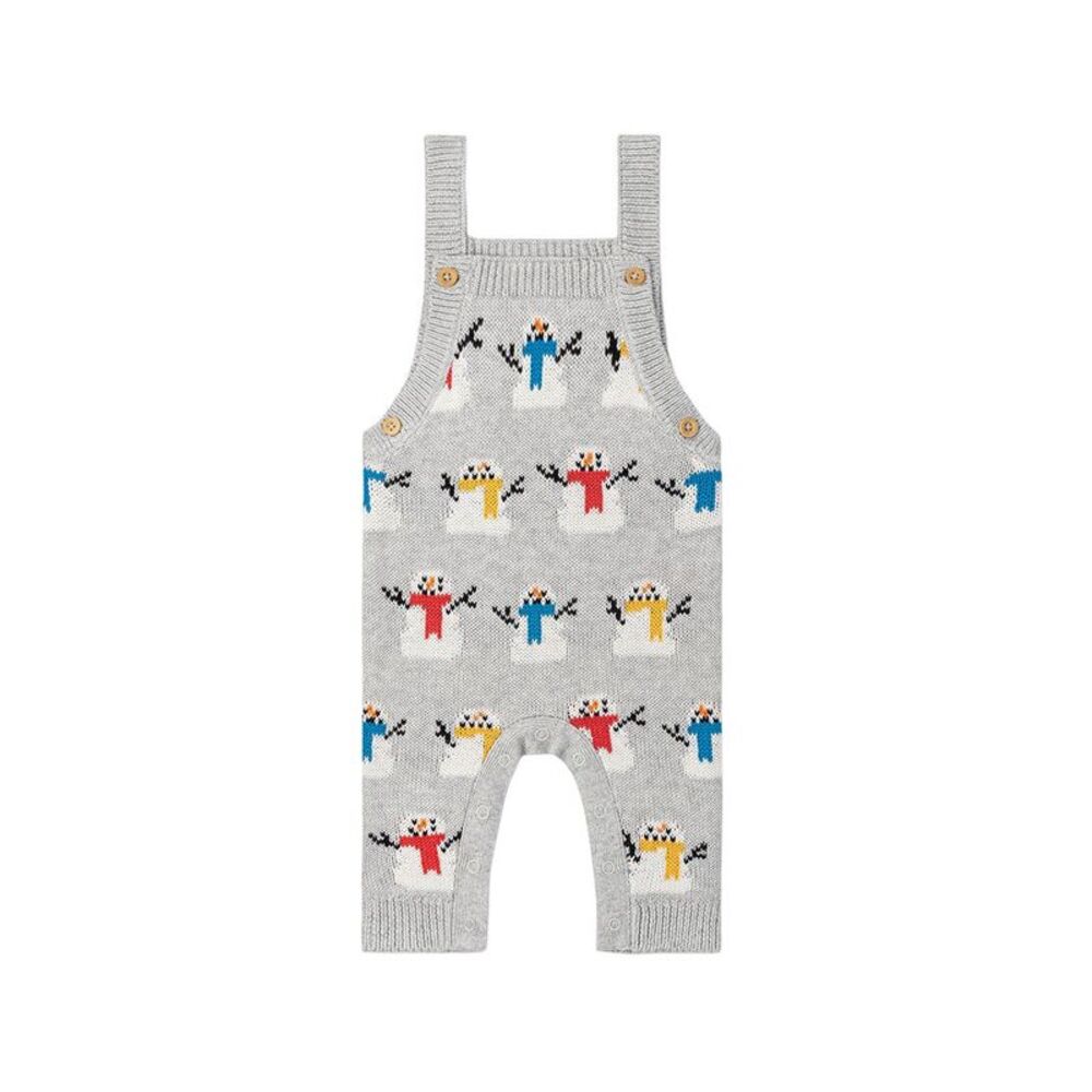 Monica + Andy Girls Knit Overall